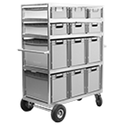 Front Cart by Crab Carts with storage